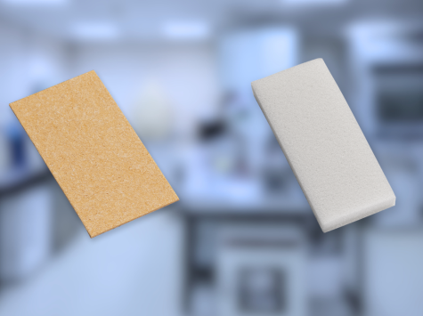 Different types of sponge and neutralizing solutions